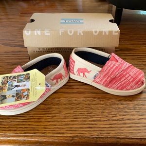 Toms Baby Shoe Size T5